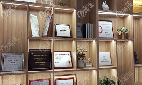 鄭州締萊美醫(yī)療美容獲得的證書(shū)